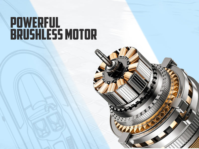 VOLANTEXRC VectorS Brushless High Speed RC Boat Self Righting for Lake 79704 Blue