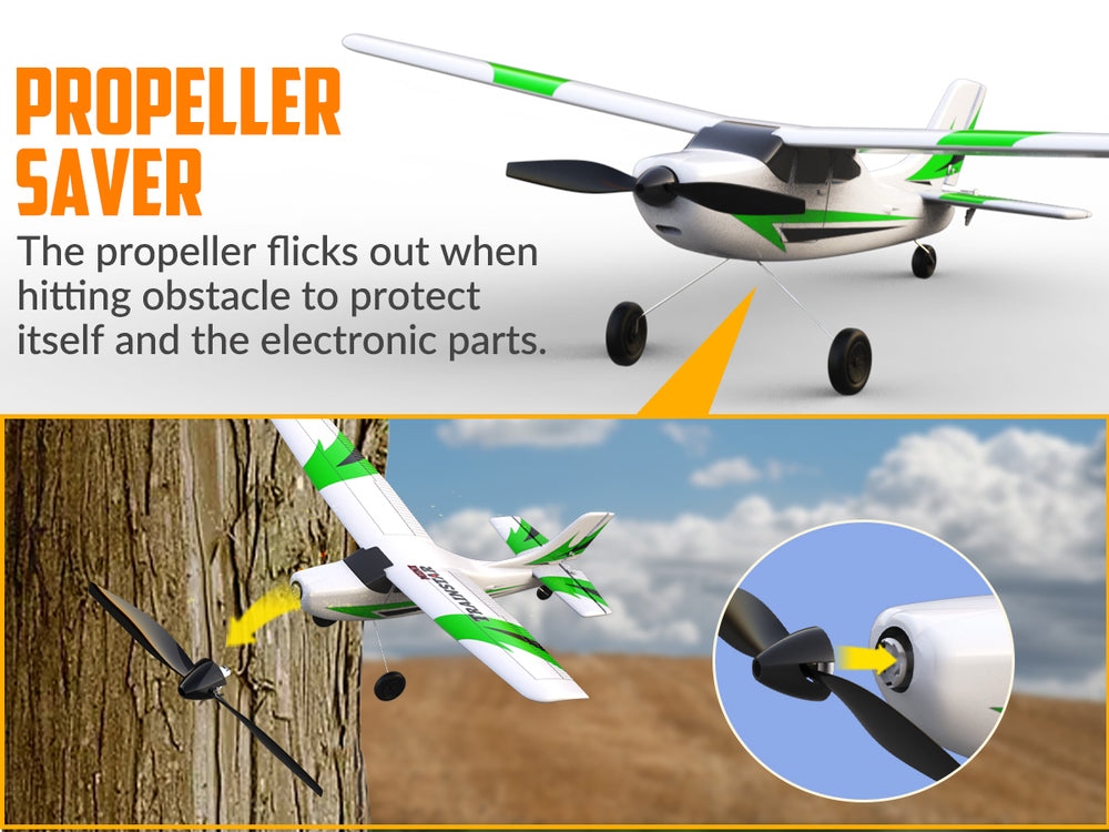 VOLANTEXRC Trainstar Mini (RTF) 3CH 400mm pour débutants (15.7'') 76101