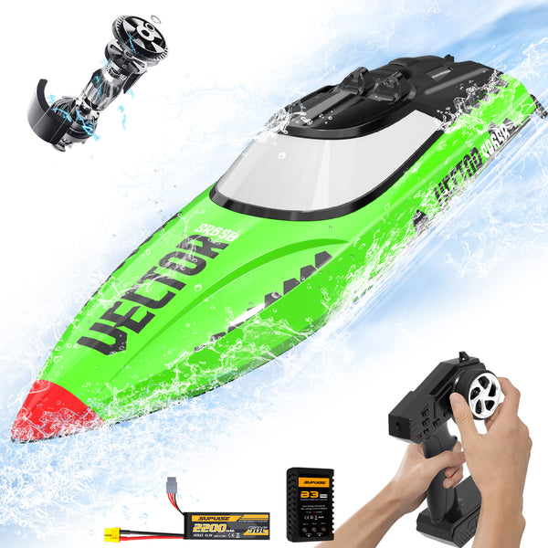 VectorSR65B High-Speed Brushless RC Boat 37MPH Self-righting Reverse RTR