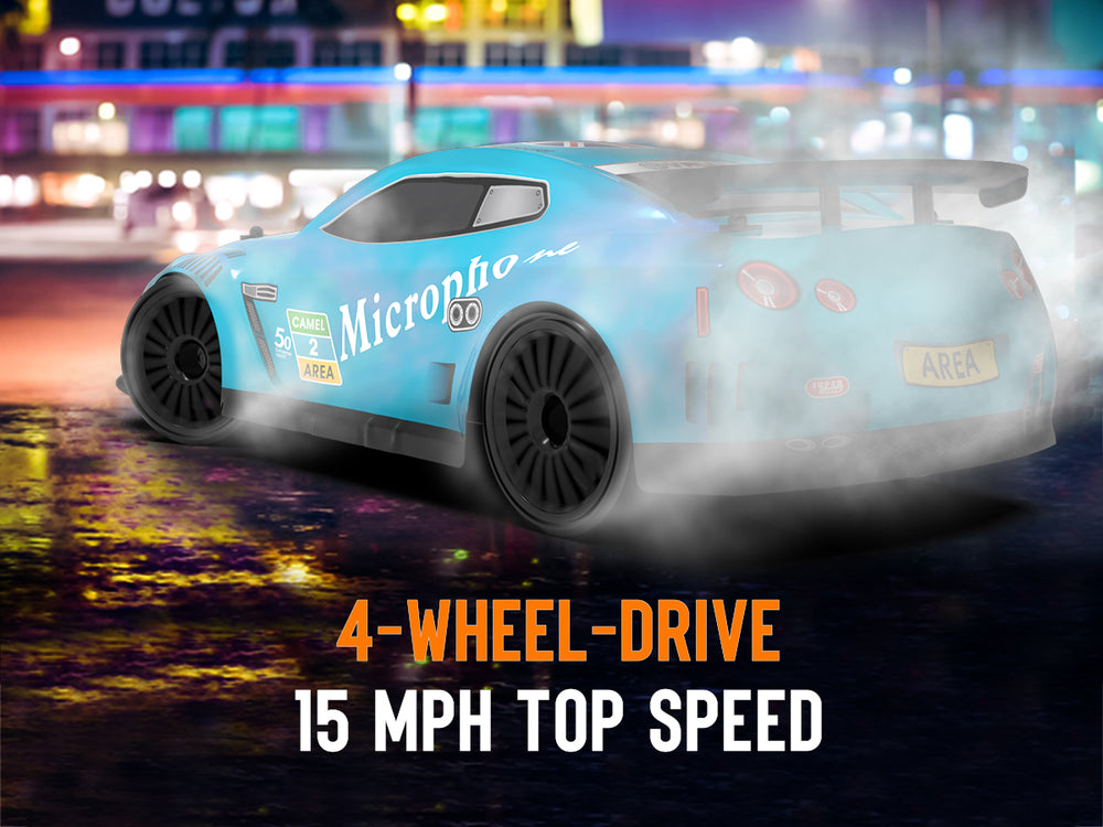 Racent Télécommande Drift Car 2.4Ghz Échelle 1:14 RC Sport Racing Cars 4WD RTR Haute Vitesse RC Véhicule avec Lumières LED