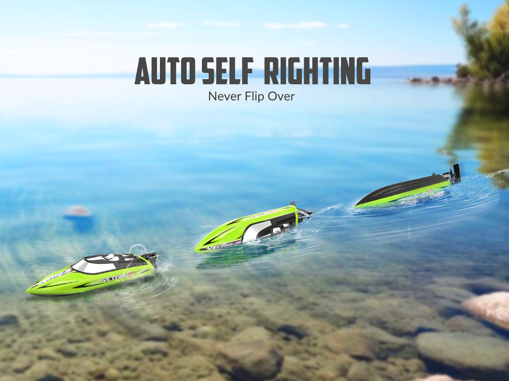 VOLANTEXRC VectorS Brushless RC Boat - 37MPH Self-Righting