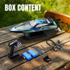 VOLANTEXRC Green SR40 Bateau RC sans balais 30+MPH (79705)