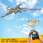 VOLANTEXRC 500MM Brushless Mustang P51 RC Warbird Airplane with Gyro Stabilizer 76802