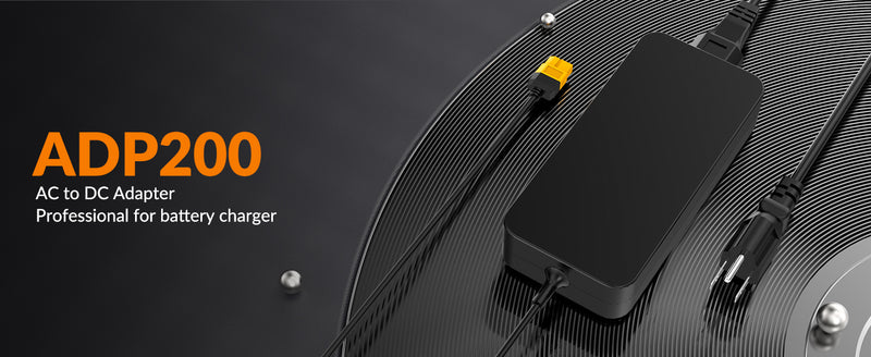 SUPULSE ADP200 200W XT60 Plug Power Adapter 19.5V Output AC 100-240V 50/60Hz for Planes