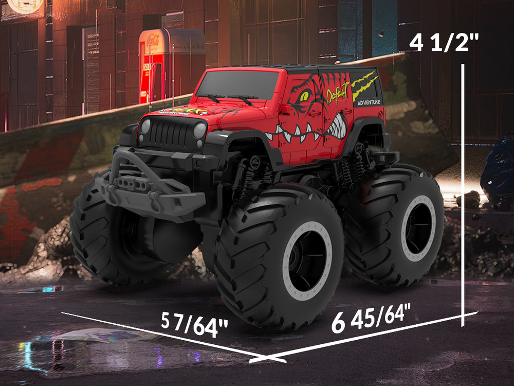 STEMTRON Amphibious RC Car: 1:20 4WD Waterproof Stunt Truck