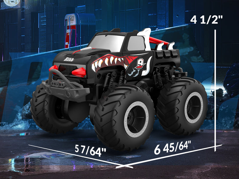 STEMTRON Amphibious (RTR) 1:20 Monster Truck Black For 3-8 Year Kids 916RB2