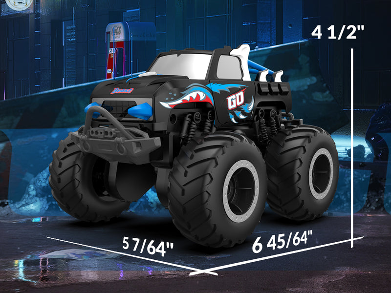 STEMTRON Amphibious (RTR) 1:20 Monster Truck Blue For 3-8 Year Kids 916BB2