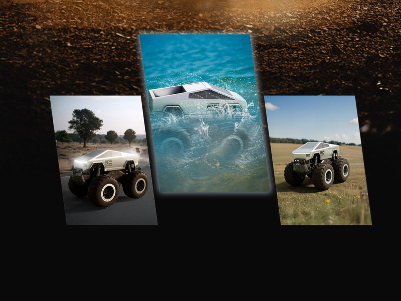 STEMTRON Amphibious 1:16 All Terrain Off-Road RC Car Waterproof