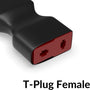 4pc T Plug to EC3 Adapters for RC Servo & Receiver Connections