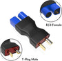 4pc T Plug to EC3 Adapters for RC Servo & Receiver Connections