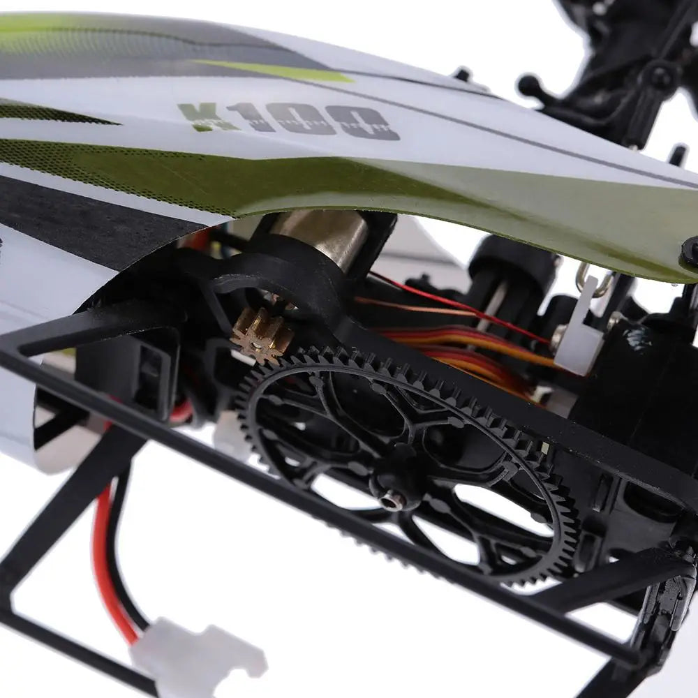 K100 RC Helicopter 6CH 3D 6G System 8520 Brushless Motor RC Quadcopter Compatible With FUTABA S-FHSS-EXHOBBY LIMITED.