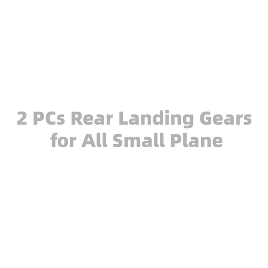 2pcs Rear Landing Gears for All Small RC Airplanes-EXHOBBY LIMITED.