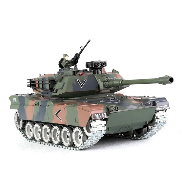 New Remote Control Tank 2.4g Us M1a2 Tank Car Toy 1/18 Rc Car Water Bomb Electric Charging Toys For Military Model Boys Kids Toy