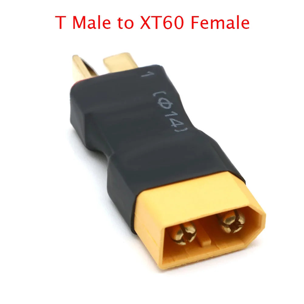 1pcs XT60 Male Plug to T Male / T Female Plug to XT60 Female Adapter-EXHOBBY LIMITED.