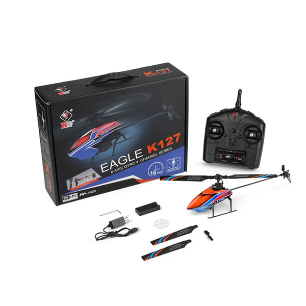 K127 RC Helicopters V911S 2.4G 6 Aixs Gyroscope Aircraft