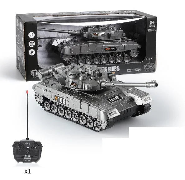 1/30 Large Rc Tank Battle Car Remote Control War Tanks Model Crawler Radio Control Machine Toys for Boy Children Kids Toys Gift-EXHOBBY LIMITED.