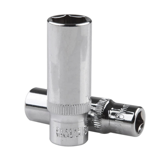 Supulse 1pc 1/4 Hex Deep Socket 50mm 4-14mm Anti-Corrosion Chromium-vanadium Steel Heads Ratchet Tool Hand Tools Socket Wrenches-EXHOBBY LIMITED.