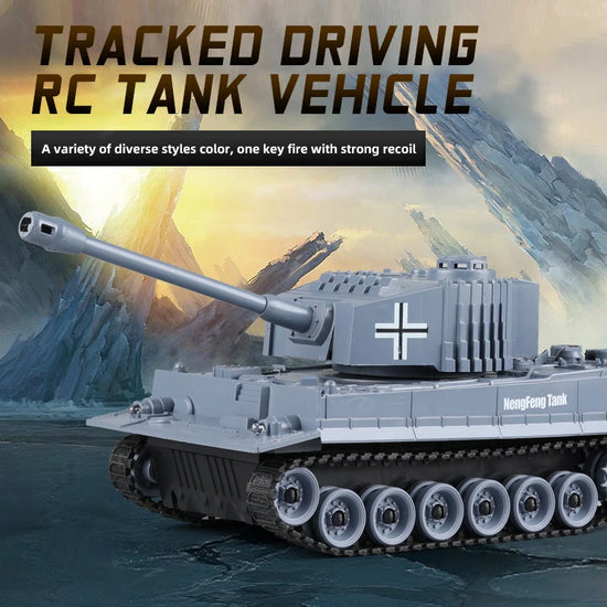 1/30 Large Rc Tank Battle Car Remote Control War Tanks Model Crawler Radio Control Machine Toys for Boy Children Kids Toys Gift-EXHOBBY LIMITED.