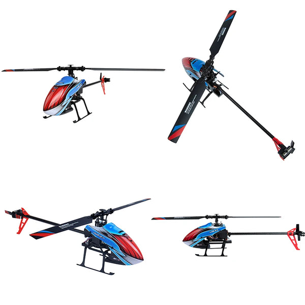 K200 Min Drone RC Plane Helicopter 2.4G 4CH 6-Aixs Gyroscope Flybarless With Optical Flow Positioning Beginner Airplane