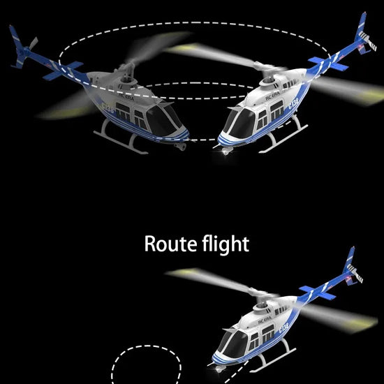 Helicopter C138 1:33 Six Channel Single Paddle Aileron-EXHOBBY LIMITED.