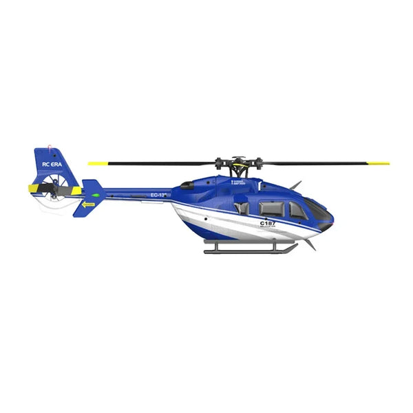 RC ERA C187 Pro 2.4G 4CH  Helicopter Single Blade EC-135 Scale 6-Axis Gyro Electric Flybarless RTF