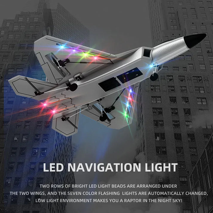 Bm22 RC F22 plane raptor 4ch Large Fighter Jet Fixed-wing Remote Control Foam Glider rtf-EXHOBBY LIMITED.