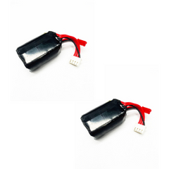 2pcs 11.1v 400mAh Lipo Battery pour 500 mm Corsair F4U 76803