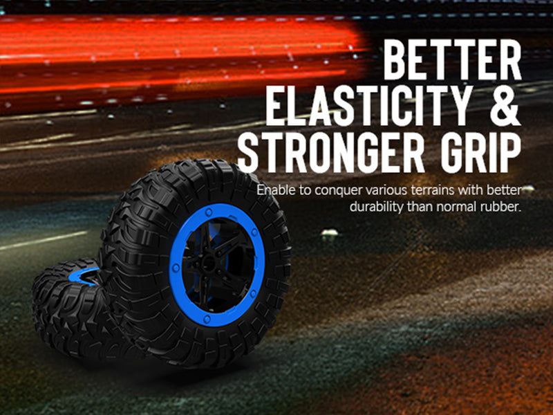 Racent Racer Rock Crawler Desert Racer télécommandé tout-terrain à l'échelle 1:16