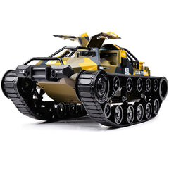 RC Tank 1/12 Échelle Haute Vitesse Télécommande Tout Terrain Réservoir