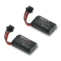 2pcs 7.4V-380mAh-LiIon Batterie pour RC Boat Vector30 mini, Vector XS et Atomix XS