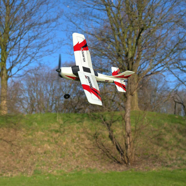 VOLANTEXRC Trainstar Mini Beginner Airplane with Xpilot Gyro System (761-1) RTF.