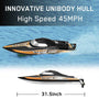 Vector SR80 45mph Super High Speed Boat with Auto Roll Back Function and ABS Plastic Hull (798-4) RTR - EXHOBBY