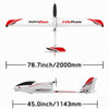 VOLANTEXRC Ranger 2000 5 Channel FPV Airplane with 2 Meter Wingspan and Unibody Plastic Fuselage (757-8) PNP.