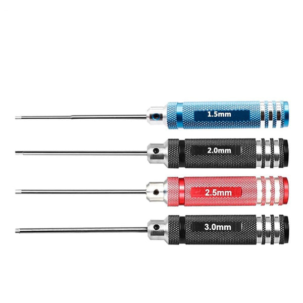 1.27/ 1.3/ 1.5/ 2.0/ 2.5/ 3.0Mm White Steel Hex Screwdriver Tool Kit For 3D Printer Rc Helicopter Car Drone Aircraft Repair Tool.