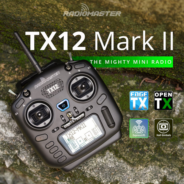 RadioMaster TX12 MKII 16ch EDGETX Remote Control Transmitter