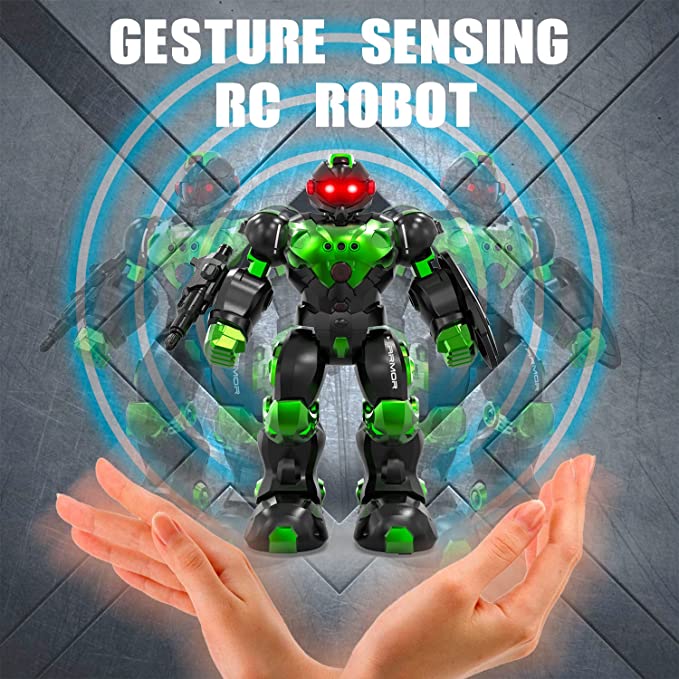 STEMTRON Intelligent Programmable Remote Control Robot Toy for Kids.