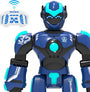 STEMTRON Intelligent Voice Controlled Smart Remote Control Robot for Kids(Blue).