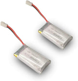 2pcs 3.7V 400mAh Lipo Batterie Rechargeable pour RC Avion 761-2 à 15 (hors 761-6)